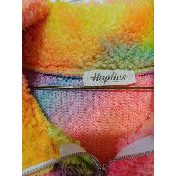 Women's Haptics by Holly Harper Sherpa Pullover sz S - Picture 2 of 5